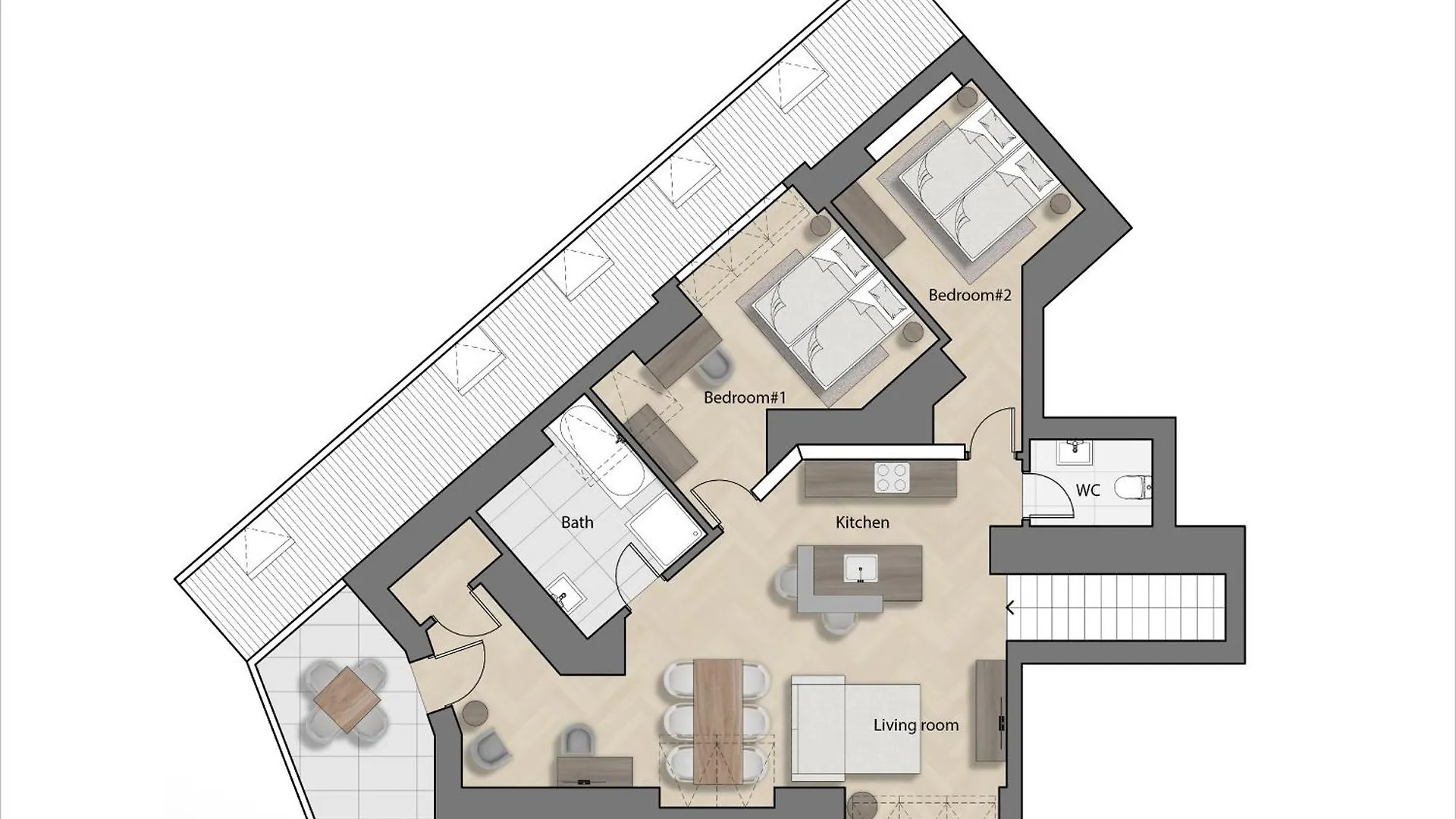 מלון דירות Vienna Residence, Stuwerviertel - Exhibition Center אוסטריה