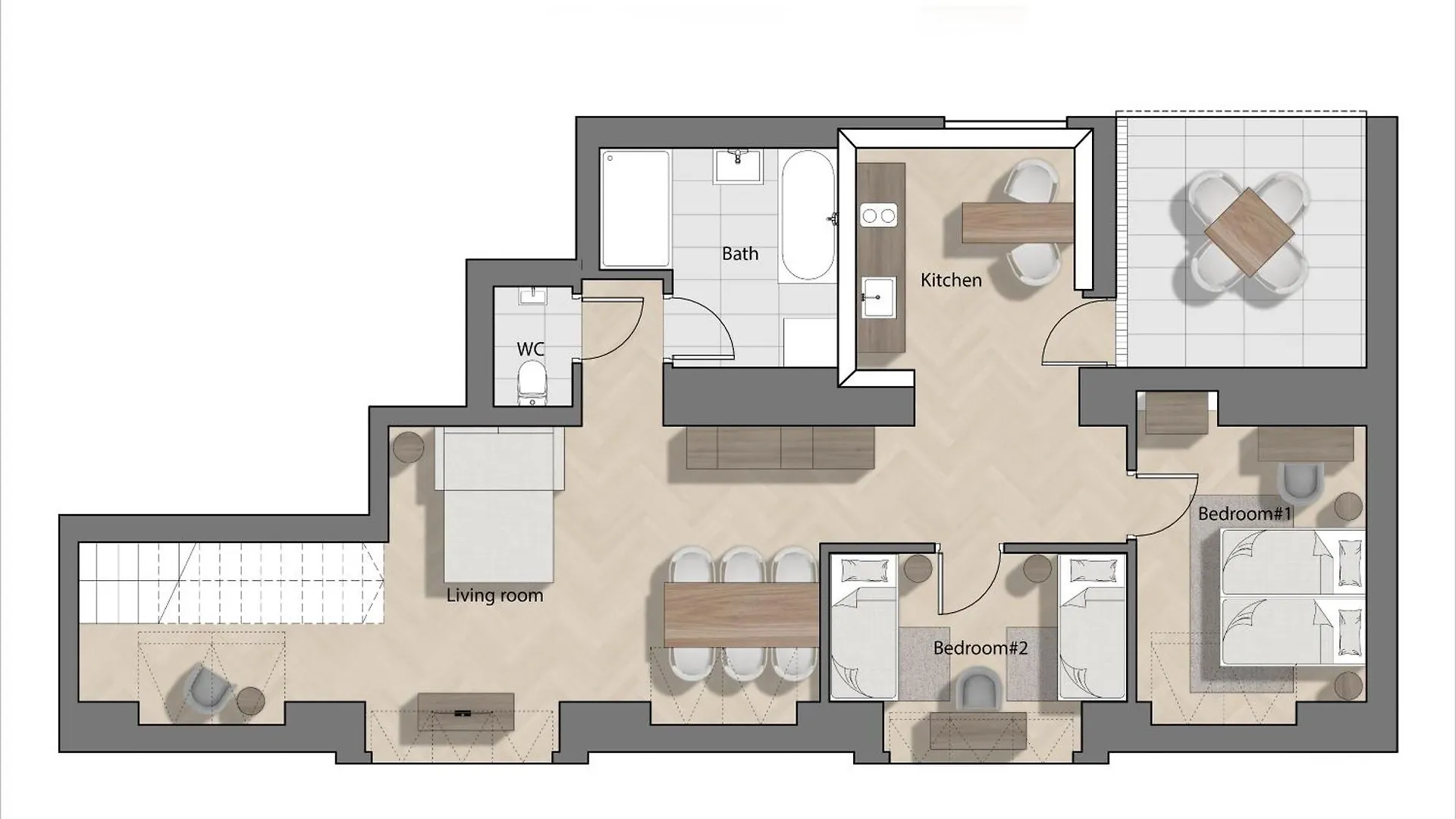 Vienna Residence, Stuwerviertel - Exhibition Center מלון דירות